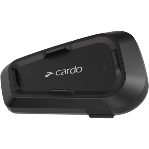Cardo Spirit Motorcycle Bluetooth Communication System, Headset, Black, Single Pack