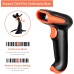 Tera Barcode Scanner 1D 2D QR 3 в 1 безжичен 2,4 GHz / Bluetooth / USB кабелен четец на баркодове със стойка/скоба HW0001