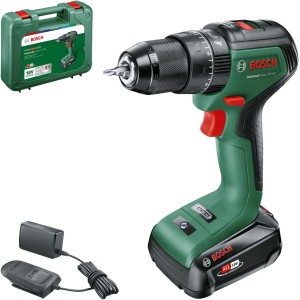 Bosch UniversalImpact 18V-60 Cordless Hammer Drill (1 Battery, 18 Volt System, in Case)