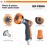GRIFEMA GE1303 Garden Shower, Hand Shower, Garden Spray Guns, 8 Watering Patterns, Adjustable Water Flow for Garden Watering, Car Washing, Pet Shower