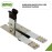 AMIG - High quality steel roller blind lock, anti-theft for roller blinds to increase security in your home, pack of two locks for roller blinds, for any type of home, easy to install