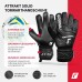 Reusch Attrakt Solid Torwarthandschuhe|Robuster Grip mit synthetischem Latex|360° Stabilität Dank Full Strap und Elastic Cuff|Perfekter Sitz bei jedem Wetter|Alle Spielfeldarten