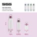 SIGG Total Clear ONE Tritan Drinking Bottle Suitable for Carbonated Drinks, Dishwasher Safe, Leak-Proof, Feather-Light, Scratch-Resistant, BPA-Free, 0.75 L/1.5 L