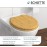SCHÜTTE Bamboo Toilet Seat with Soft-Close Mechanism, Made of Bamboo, Sustainable Toilet Lid with 175 kg Load Capacity, Toilet Seat with Glasses, Toilet Lid for Toilet, Wooden Toilet Seat