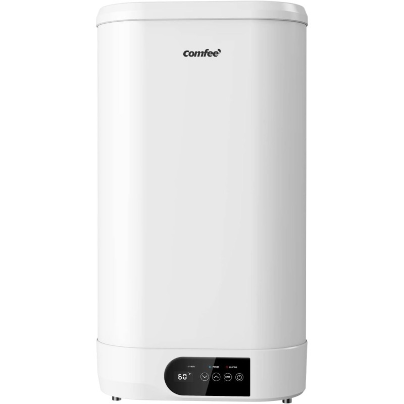 COMFEE' D50-15ED3 50L Wall Mounted Electric Water Heater - Over Sink Storage - Compact Easy to Install