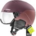 uvex Wanted Visor Ski Helmet – Navy Matte