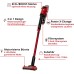 Einhell TE-SV 18 Li-Solo Power X-Change Cordless Handle Vacuum Cleaner (Li-Ion, 18 V, Bagless Cordless Vacuum Cleaner, 0.6 L Collection Container, Cyclone Technology, Triple Filter System), Red/Black