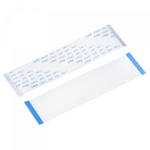 sourcing map 5 Pack FFC FPC 50 Pin 0.5mm Pitch 100mm Length (Type A) Flexible Flat Cable for 3D LCD Printer, Camera, DVD, TV, Laptop, Audio