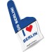 HIGH FIVE FINGERS My City Flag Foam Hand for Football, Handball, Athletics, Fan Item for Games, Stadium and Events, One Size, 40 x 20 x 2.5 cm