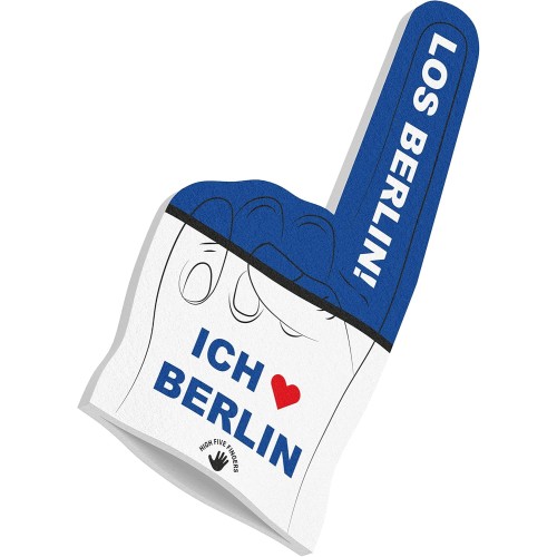 HIGH FIVE FINGERS My City Flag Foam Hand for Football, Handball, Athletics, Fan Item for Games, Stadium and Events, One Size, 40 x 20 x 2.5 cm