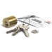 CISA 10A21050000GL Astral European Lock Cylinder Nickel Plated Brass 50mm Projection 24.5mm 3 Keys