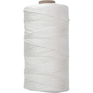 Expert Predator Unisex Torpine White Twisted Rope Cake Tin Nylon 210/9 1LB, White