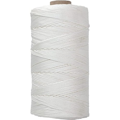 Expert Predator Unisex Torpine White Twisted Rope Cake Tin Nylon 210/9 1LB, White