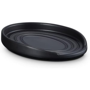 Le Creuset 71507150000099 Oval Stoneware Spoon Rest Matte Black
