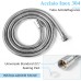 Vinabo Shower Head with Hose, Shower Head with Hose 1.5 m, Shower Hose with Shower Head, Hand Shower, Shower Head, Rain Shower, Chrome, 5 Jet Types Shower