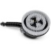 Kärcher Rotating Washing Brush WB 130 with Universal Brush Attachment Accessory for Kärcher K 2-K 7 Pressure Washer, Replaceable Brush Attachment, Application: Windows, Garden Furniture, Vehicles