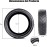ANSENI E Scooter Tyres 8 1/2 x 2 Tyre Scooter Replacement Wheels for Scooter, 2 Tyres and 2 Tubes, Scooter Tyres for Xiaomi M365/M365Pro, 1S, Pro2, Essential Electric Scooter (2 Raifen and Tubes)