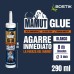 BOSTIK Mammoth Glue Mounting Adhesive White 290 ml – Immediate and High Strength Bonding for Heavy Objects, Compatible with All Types of Surfaces, Indoor and Outdoor