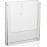 VITAdisplays DIN A4 wall brochure holder, transparent flyer holder for wall mounting, wall brochure holder for DIN A4 brochures, brochure holder as wall holder for flyers and catalogues, 1 piece