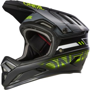 O'NEAL Mountain Bike Helmet, MTB Downhill, Robust ABS, Ventilation Openings for Air Flow & Cooling, ABS Outer Shell, Backflip Helmet Eclipse V.23, Adults, Grey, Neon Yellow, L
