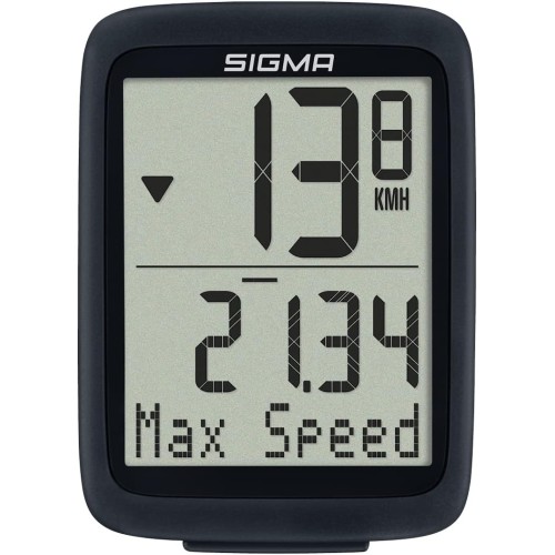 Sigma Bc 10.0 Wr Bicycle Computer Black/White One Size