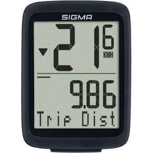 SIGMA SPORT BC 8.0 Bicycle Computer with Numerous Functions High-Quality Bike Computer Easy to Use with Large Buttons and Clear Display