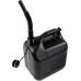 Tayg 602078 Jerry Can 10 Litres Approved with Filling Neck and Measuring Strips Black