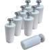 8 White Roller Shutter Stops 40 mm for PVC Roller Shutters Each Roller Shutter Stopper Contains Everything Necessary for Assembly, Washers and Screws