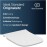 Ideal Standard i.life A Sandwich Square Toilet Seat with Soft Close Mechanism, Quick Release Function for Easy Cleaning, Made of Durable Duroplast, Glossy White