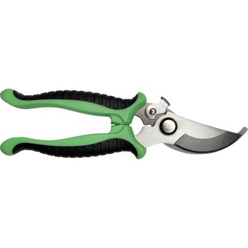 Newaner Garden Shears, with Locking Handle, Non-Slip Scissors, Can Cut Garden Plants, Flowers and Branches, Vine Shears, Rose Scissors, Rattan Repair Multifunctional Garden Shears (Green)