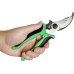 Newaner Garden Shears, with Locking Handle, Non-Slip Scissors, Can Cut Garden Plants, Flowers and Branches, Vine Shears, Rose Scissors, Rattan Repair Multifunctional Garden Shears (Green)