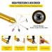 VEVOR Electric Rotary Tool Flex Shaft Shaft Suspension 780 W Quick Grinding Device Flexible Shaft Hanging Mill Wavelength 100 cm Foot Pedal Control 500-23000 rpm Three-Jaw Chute Pack of 45 Accessories