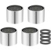 M16/M18/M20/M22 x 4 Pieces Aerator, Tap Replacement Parts for Filter Nozzles for Splash-proof and Water-Saving - Female Thread (M18)