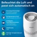 Philips Domestic Appliances Humidification 2000 Series - NanoCloud Technology, Humidifies Rooms up to 31m2, 2L Water Tank, 99% Less Bacteria, White (HU2510/10)
