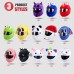 Motorcycle Helmet Plush Helmet Protective Cover Motorcycle Helmet Cover Funny Cartoon Helmet Covers Cartoon Shape Full Face Covers for Personalised Helmets Party Gift, 9