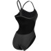 arena Solid Challenge Team Women's One-Piece Swimsuit, Quick-Drying, Sporty Swimwear, Made of MaxLife Eco Fabric, with Maximum Chlorine Resistance and UPF 50+ UV Protection