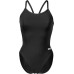 arena Solid Challenge Team Women's One-Piece Swimsuit, Quick-Drying, Sporty Swimwear, Made of MaxLife Eco Fabric, with Maximum Chlorine Resistance and UPF 50+ UV Protection