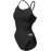 arena Solid Challenge Team Women's One-Piece Swimsuit, Quick-Drying, Sporty Swimwear, Made of MaxLife Eco Fabric, with Maximum Chlorine Resistance and UPF 50+ UV Protection