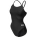 arena Solid Challenge Team Women's One-Piece Swimsuit, Quick-Drying, Sporty Swimwear, Made of MaxLife Eco Fabric, with Maximum Chlorine Resistance and UPF 50+ UV Protection