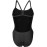 arena Solid Challenge Team Women's One-Piece Swimsuit, Quick-Drying, Sporty Swimwear, Made of MaxLife Eco Fabric, with Maximum Chlorine Resistance and UPF 50+ UV Protection