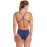 arena Solid Challenge Team Women's One-Piece Swimsuit, Quick-Drying, Sporty Swimwear, Made of MaxLife Eco Fabric, with Maximum Chlorine Resistance and UPF 50+ UV Protection