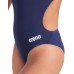 arena Solid Challenge Team Women's One-Piece Swimsuit, Quick-Drying, Sporty Swimwear, Made of MaxLife Eco Fabric, with Maximum Chlorine Resistance and UPF 50+ UV Protection