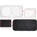 Sun Protection Car Windscreen Interior Foldable Windscreen Sun Protection Sun Visor Car Windscreen Cover Heat Protection Car UV Protection for Various Sizes Car (160 x 85 cm)