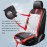 Mulcort Car Ventilated Cushion Automotive Cooling Seat Cover Summer Seat Cooler Comfortable & Breathable with 8 Fans 3 Adjustable Wind Speeds for Car Truck SUV RV
