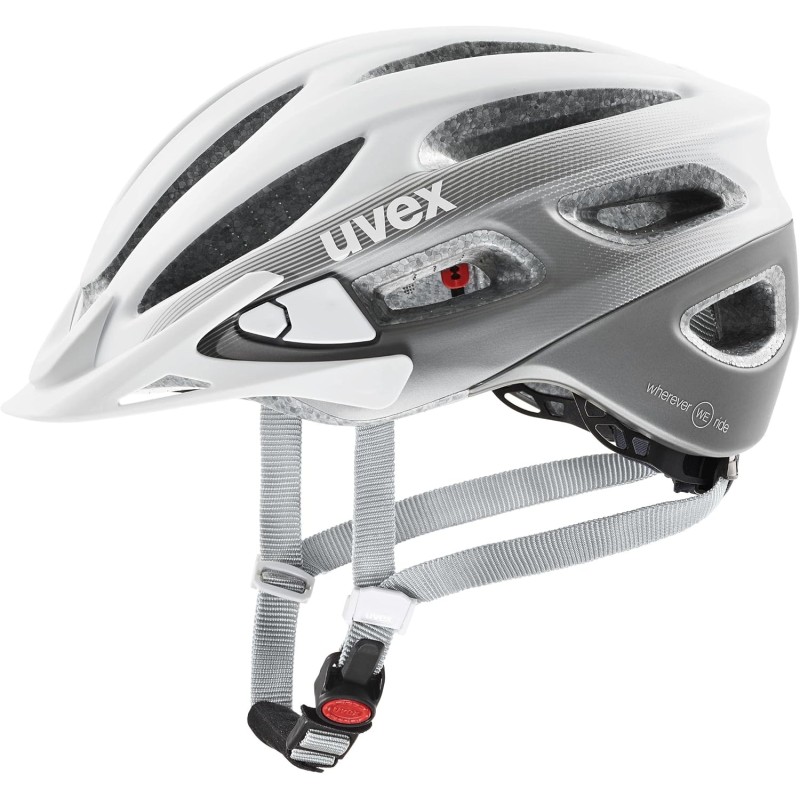 Uvex True CC 2024 Women's Bicycle Helmet Matte White/Grey