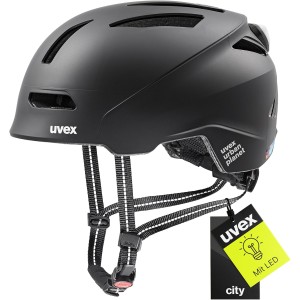 uvex urban planet Sustainable LED Bicycle Helmet for Men and Women