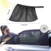 Car Rear Window Sun Protection, Pack of 2 Universal Sun Protection, Car Side Windows Sun Protection, Mesh Material for Side Windows to Protect Passengers, Children and Pets