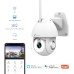 NIVIAN PTZ Surveillance Camera, Camera WiFi 2K Super HD, Night Vision, Motion Detection and Car Tracking, Compatible with Alexa and Google Home, App TUYA (0S2, PTZ Camera Outdoor)