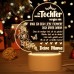 Vetbuosa Mother Daughter Gift, Daughter Gifts from Mum, Gift for Daughter - LED Acrylic Night Light