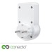 Conecto SA-CC50212-W Infrared Motion Sensor for Sockets 120° Detection Angle Indoor Installation IP20 White